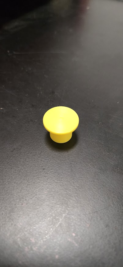 Yellow Vape Cartridge Mouthpiece Inserts