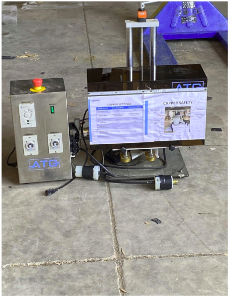 ATG Tabletop Capper – Model ACT100