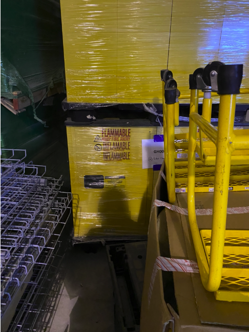 Small Flammable Chemical Storage Cabinet – Yellow Safety Cabinet
