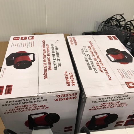 Infrared Electric Quartz heater