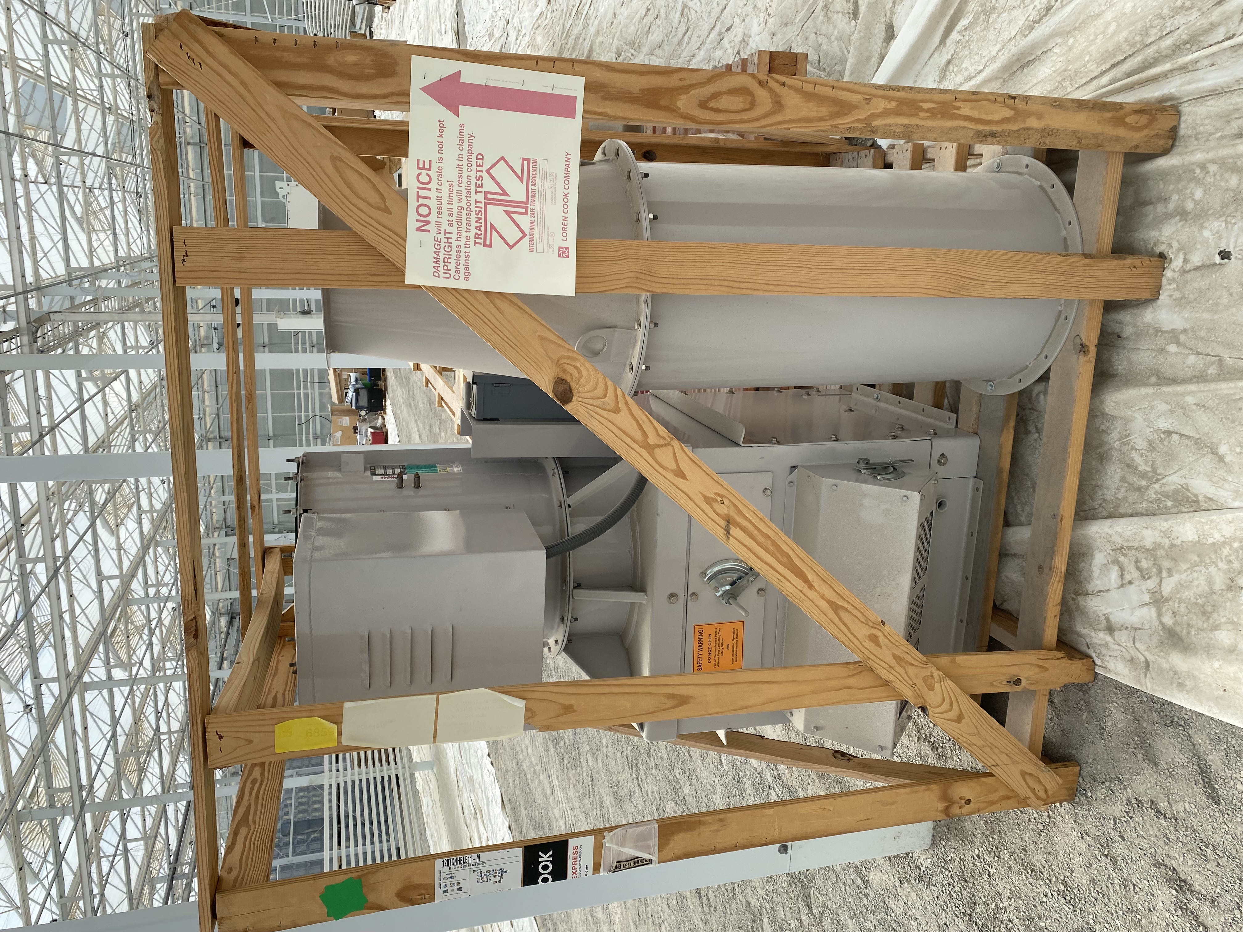 High Plume, Laboratory Exhaust Centrifugal Fan