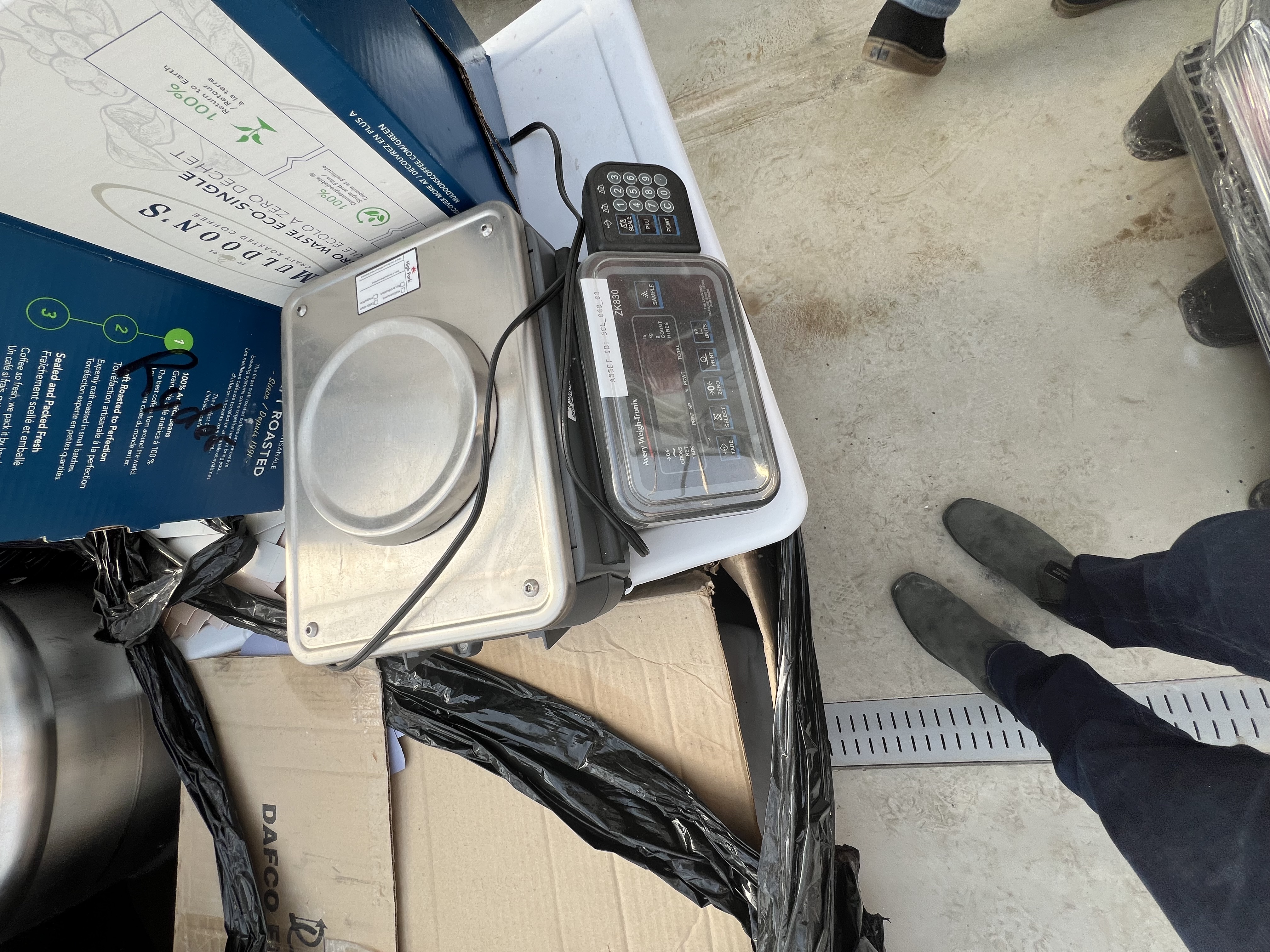 Avery weigh-tronix counting scale ZK830