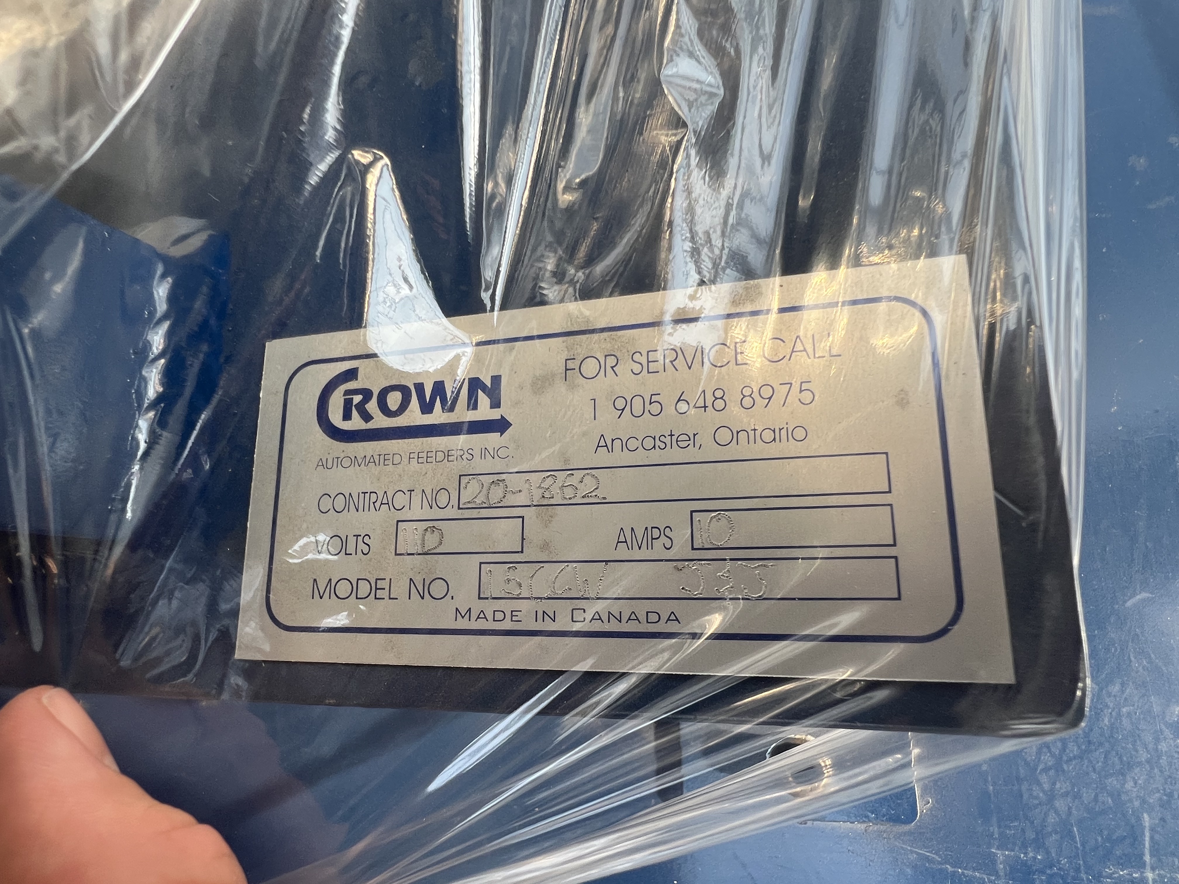 Crown Automated Hopper / feeder