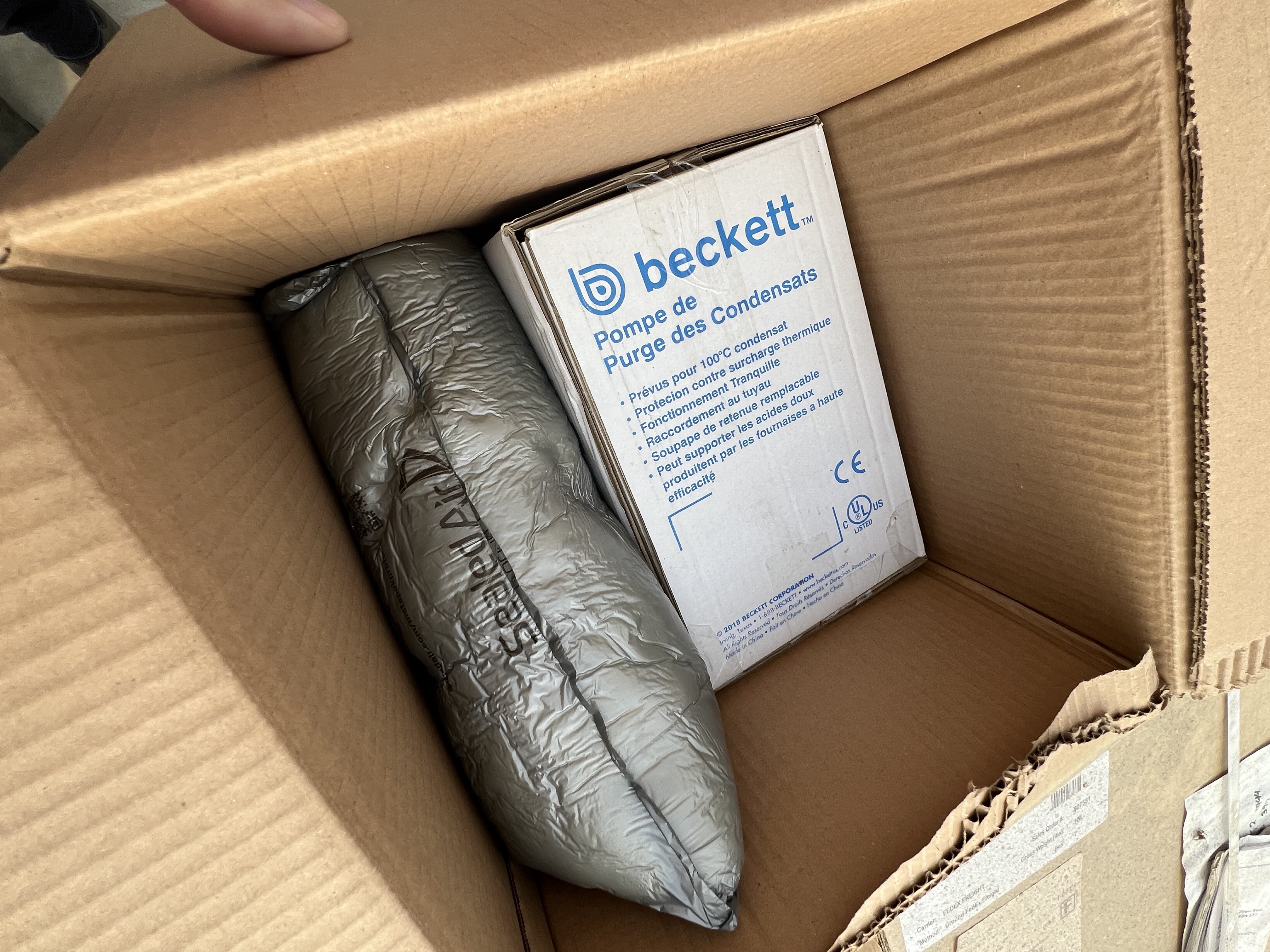 Beckett Large High Temp Condensate Pump CB251ULHT