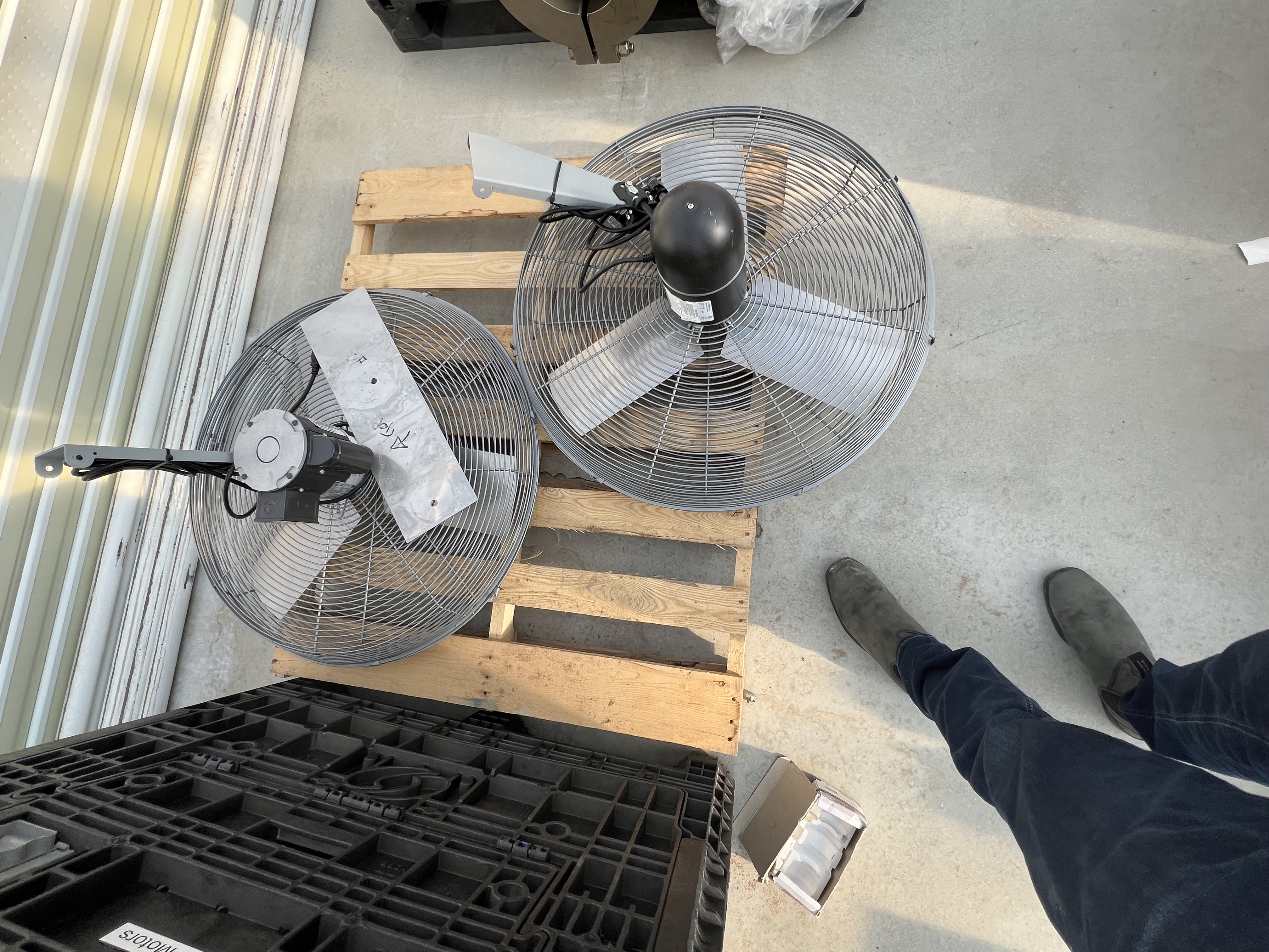 Oscillating Wall Mount Fan