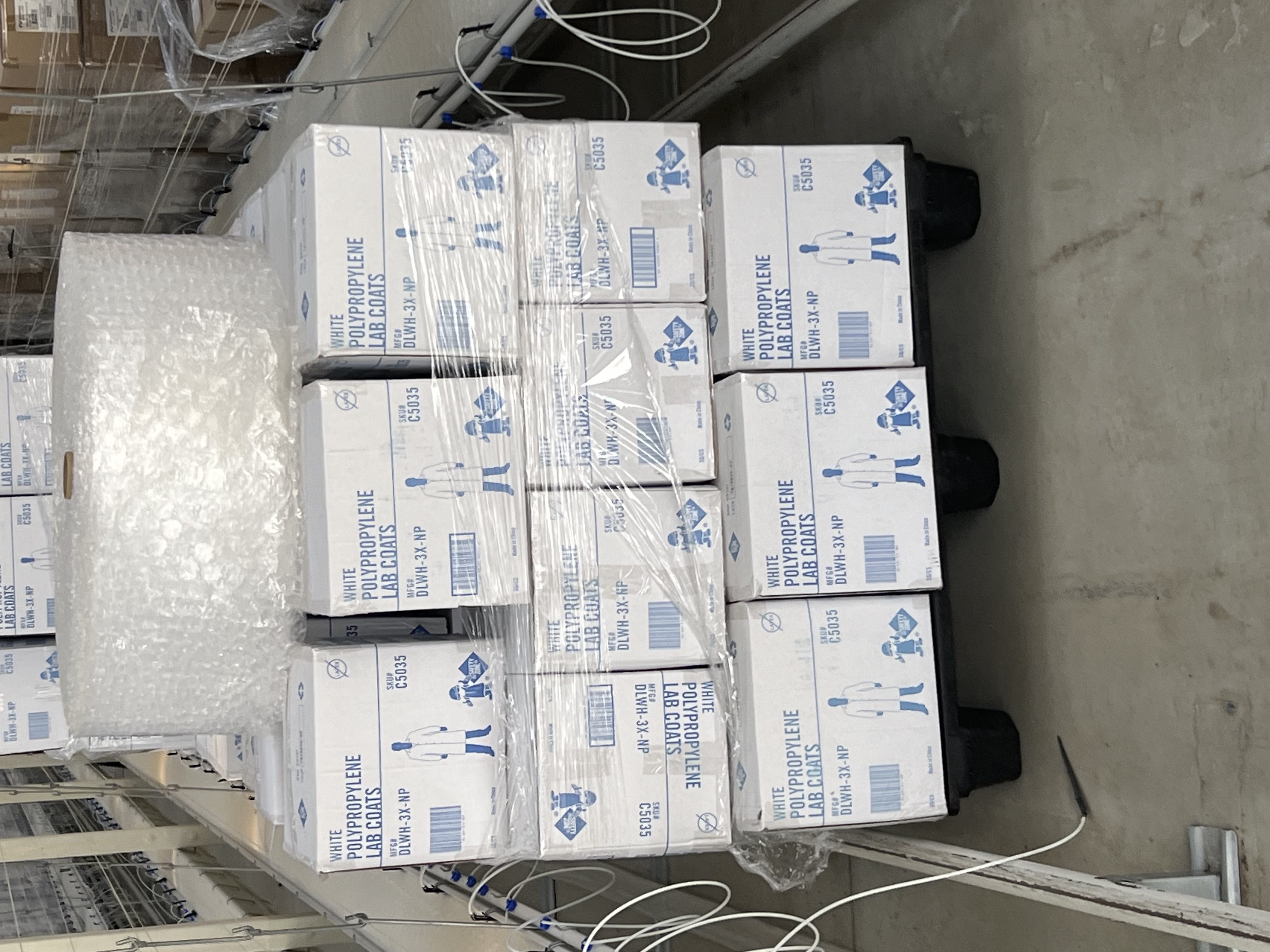 The Safety Zone Polypropylene Lab Coats  