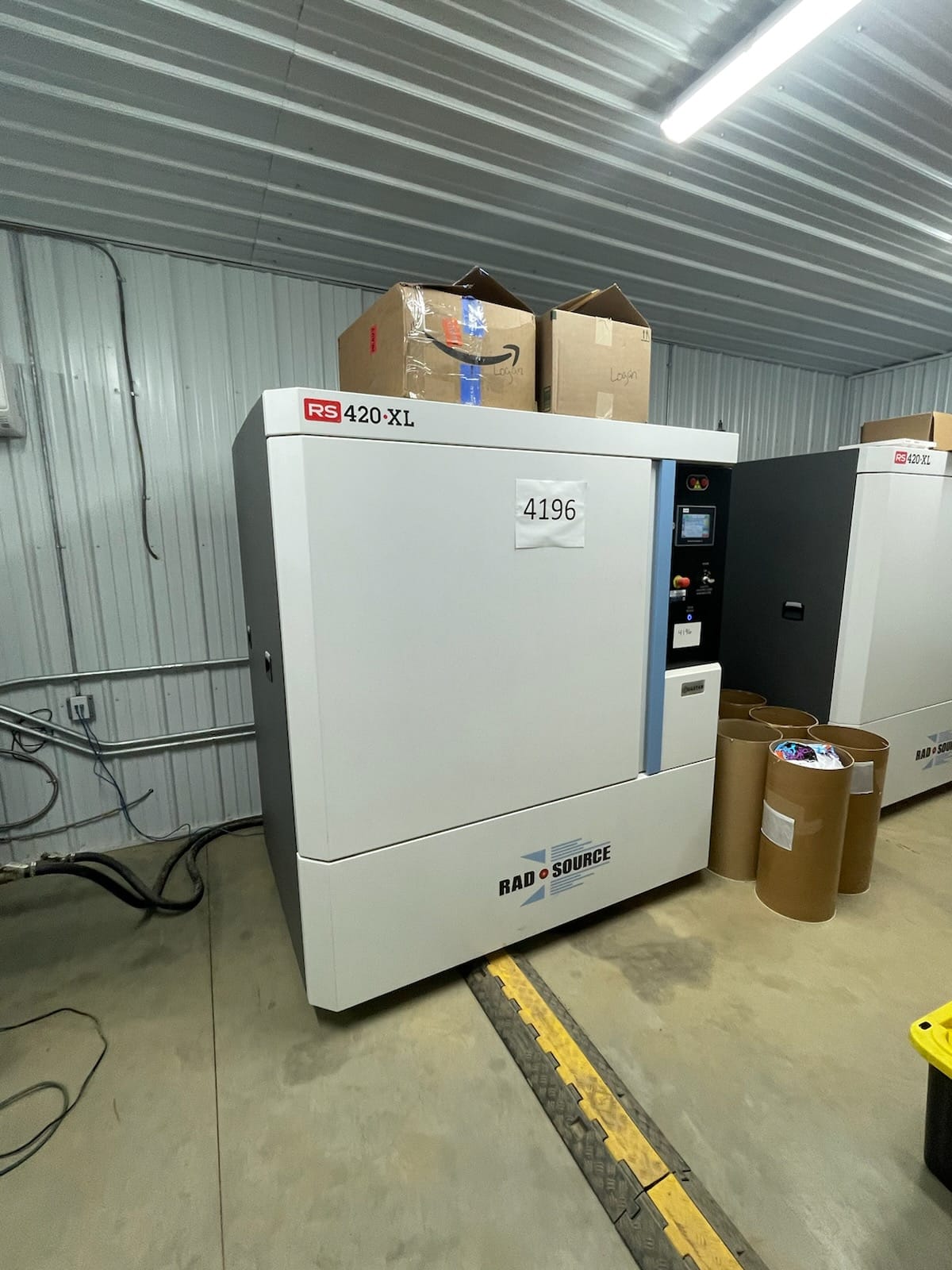 RadSource 420XL Cannabis Decontamination System with Interior TAE Evo Tech Chiller