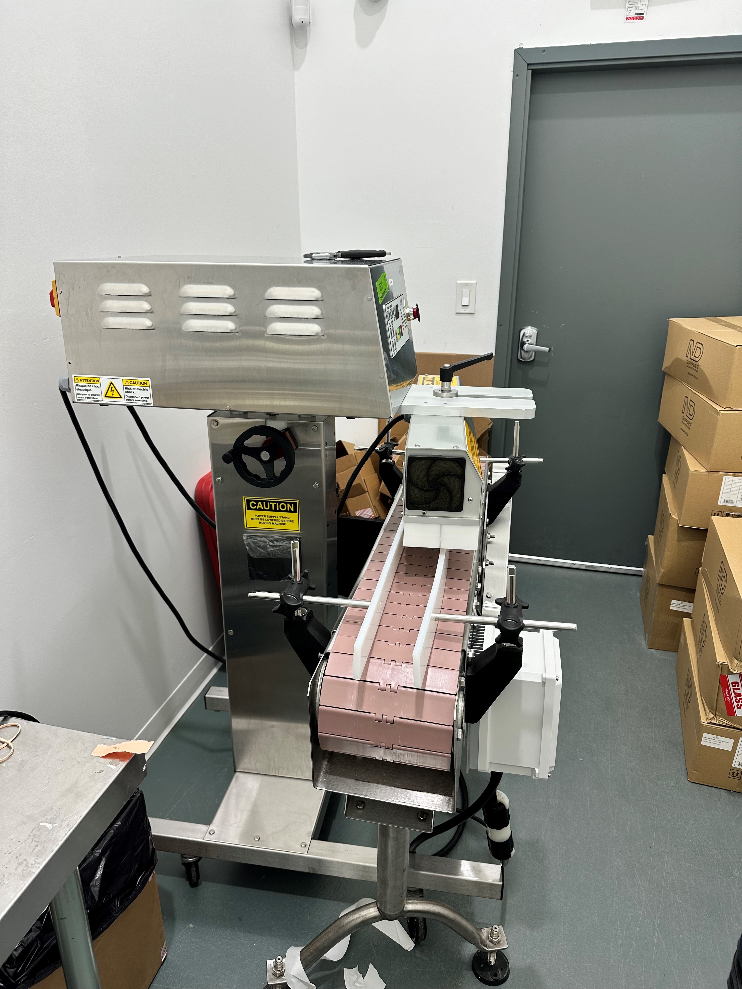 Pilar Technologies Induction Seal Machine with Conveyor