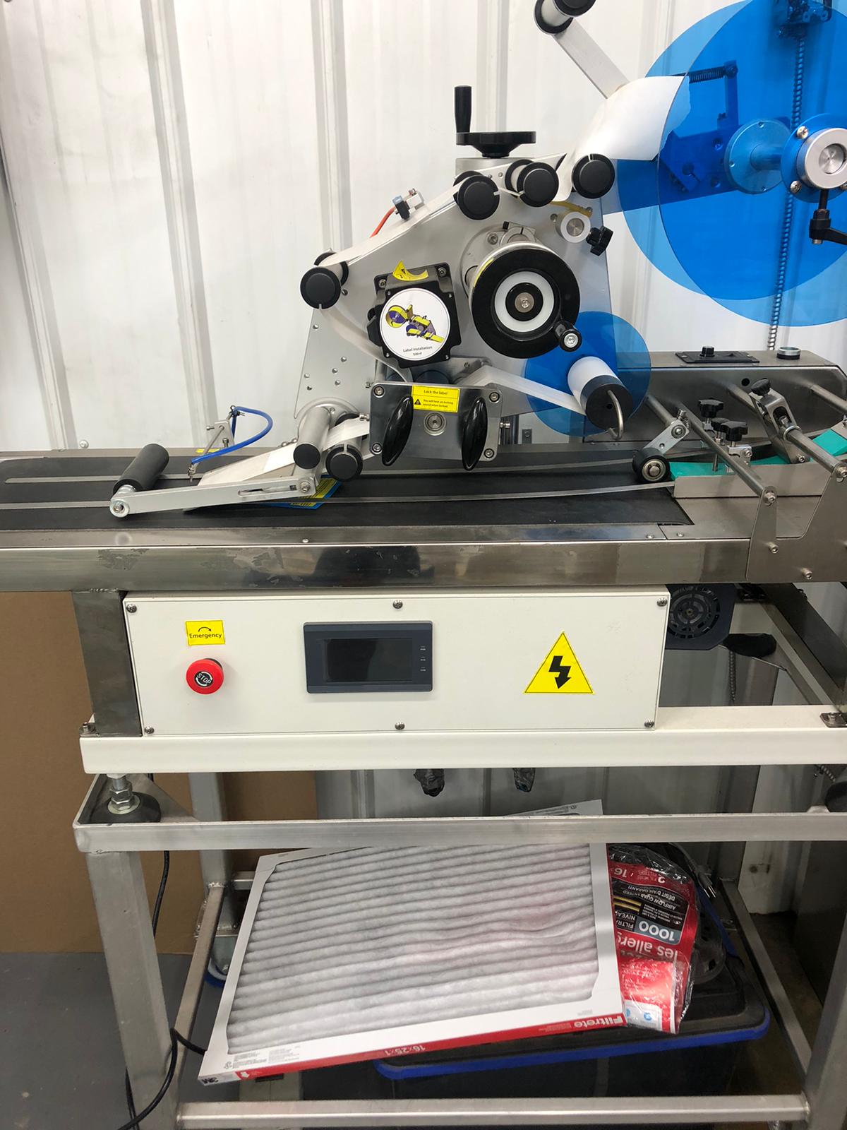 Automatic Feeder Flat Labeling Machine