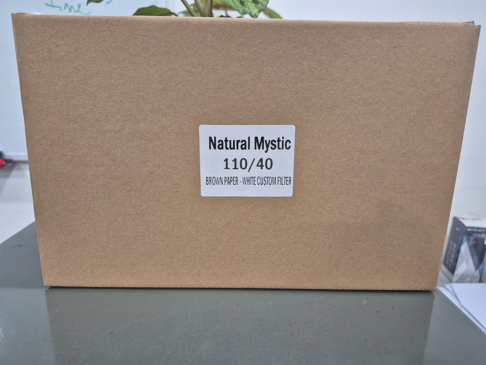 Natural Mystic 110/40 Brown Paper - White custom Filters