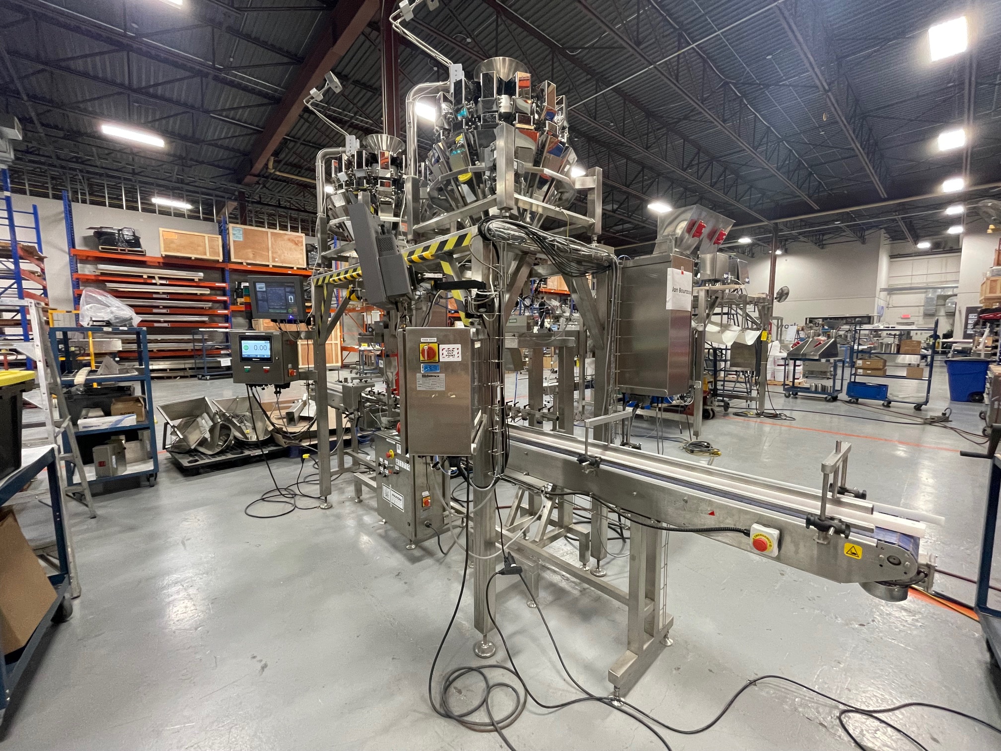 Weighpack jarring line