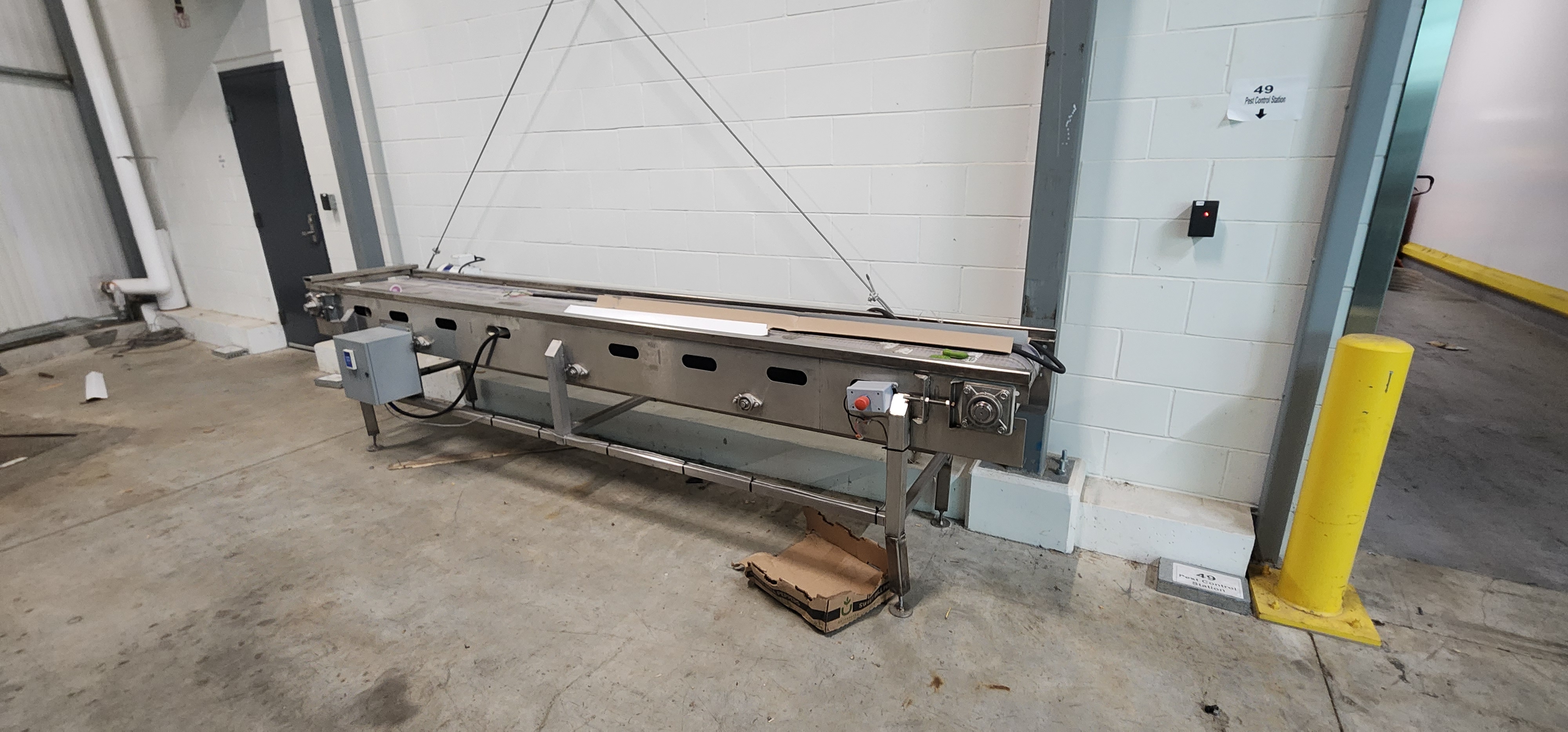 Baldor Reliancer Motor and  Conveyor Belt