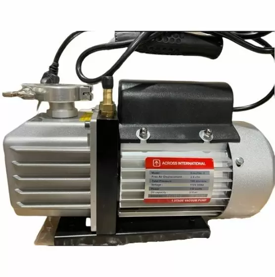 Ai EasyVac 2 cfm Vacuum Pump with Oil Mist Filter 110V Refurb 2016