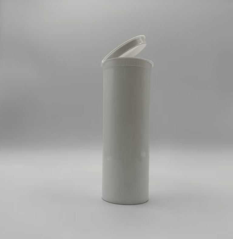 White pop top jars 19DR