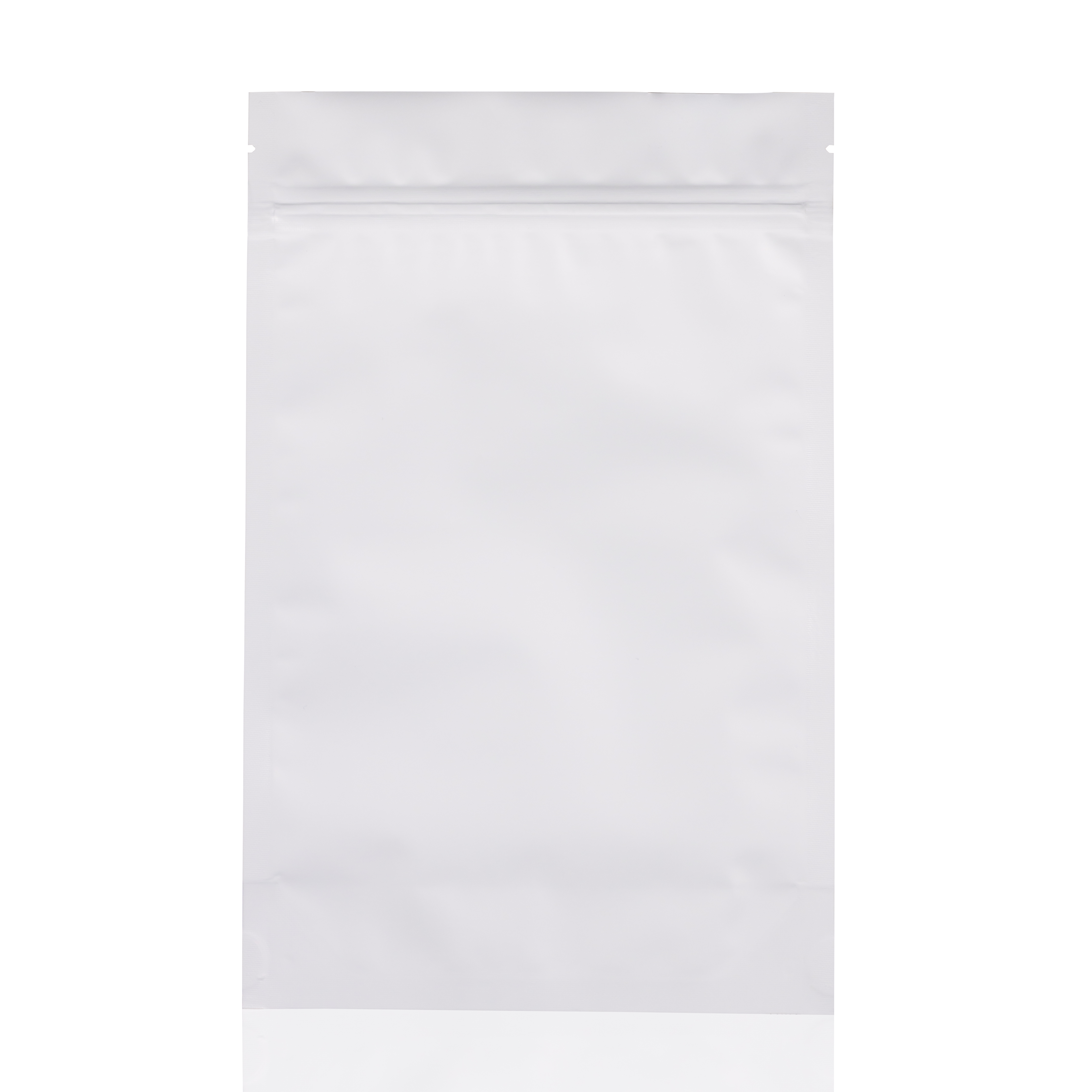 Half Ounce Mylar Bag - Matte White Child Resistant