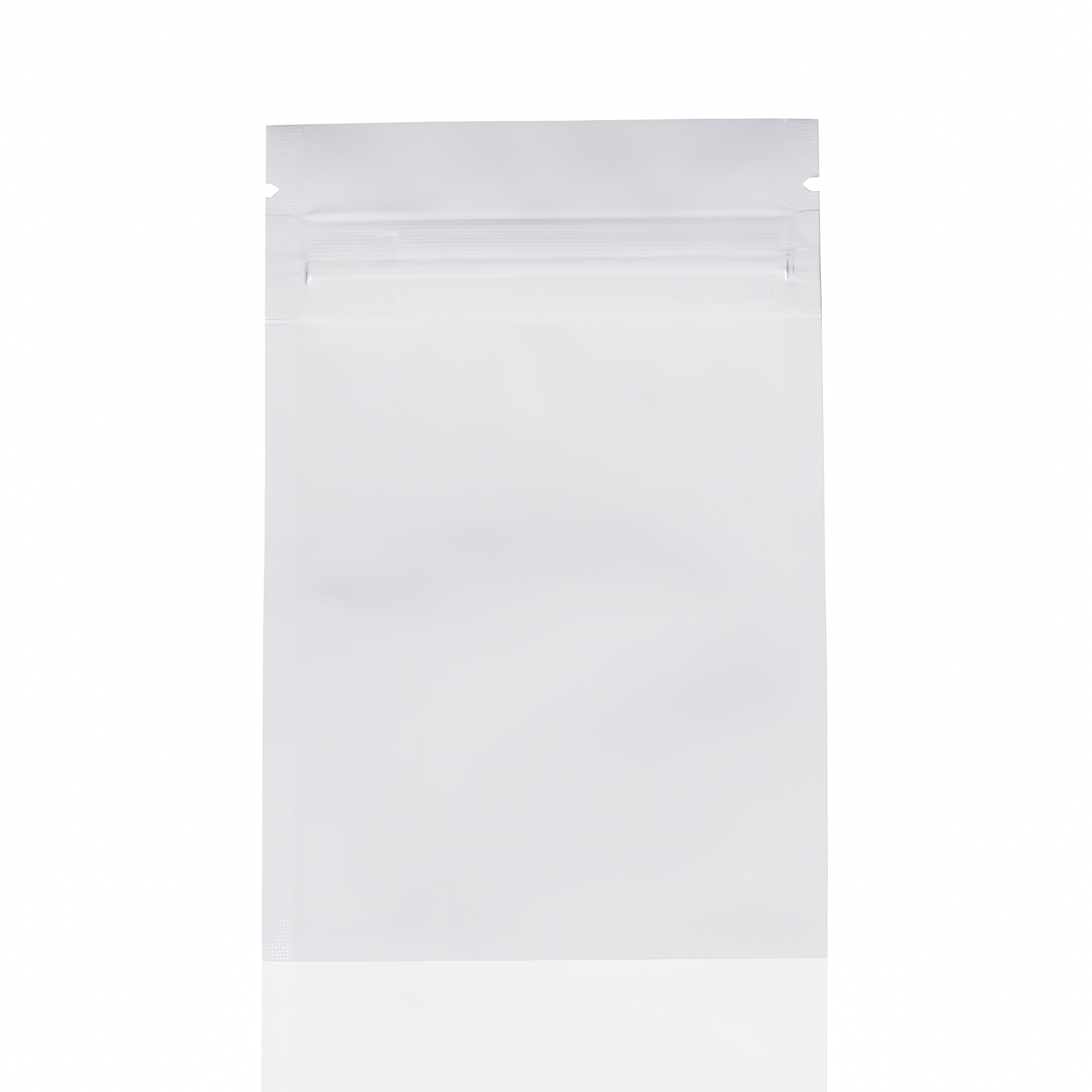 Eighth Mylar Bag - Matte White Child Resistant