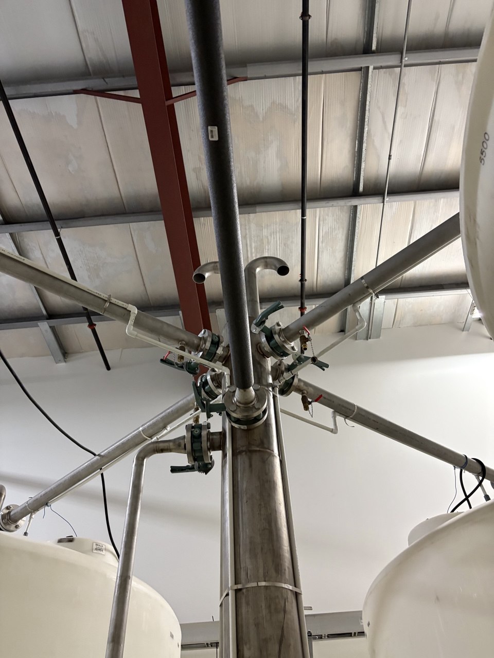 Custom-Built Piping and Connector System for Centralized Water Circulation Management