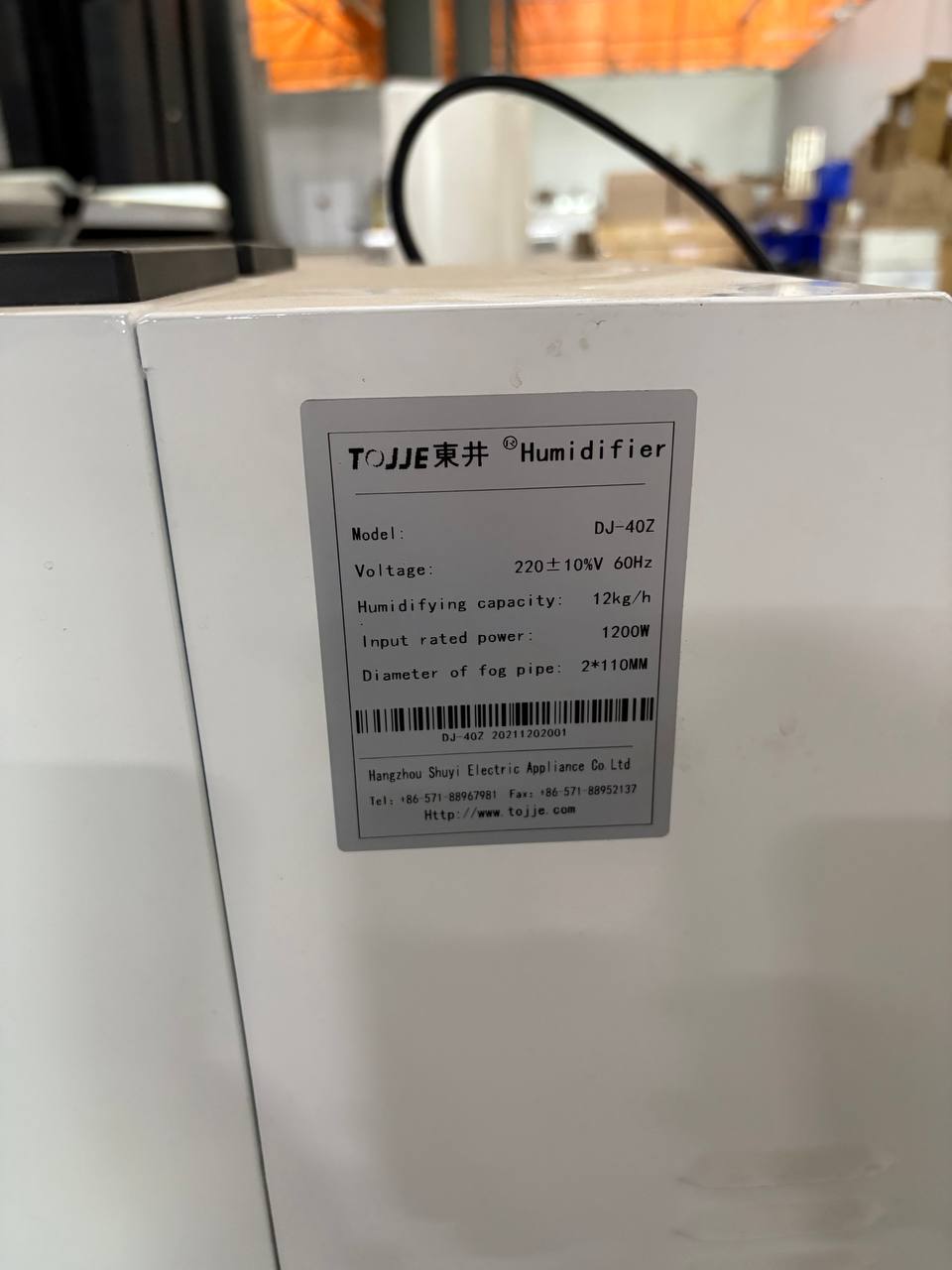 TOJJE DJ-40Z Humidifier