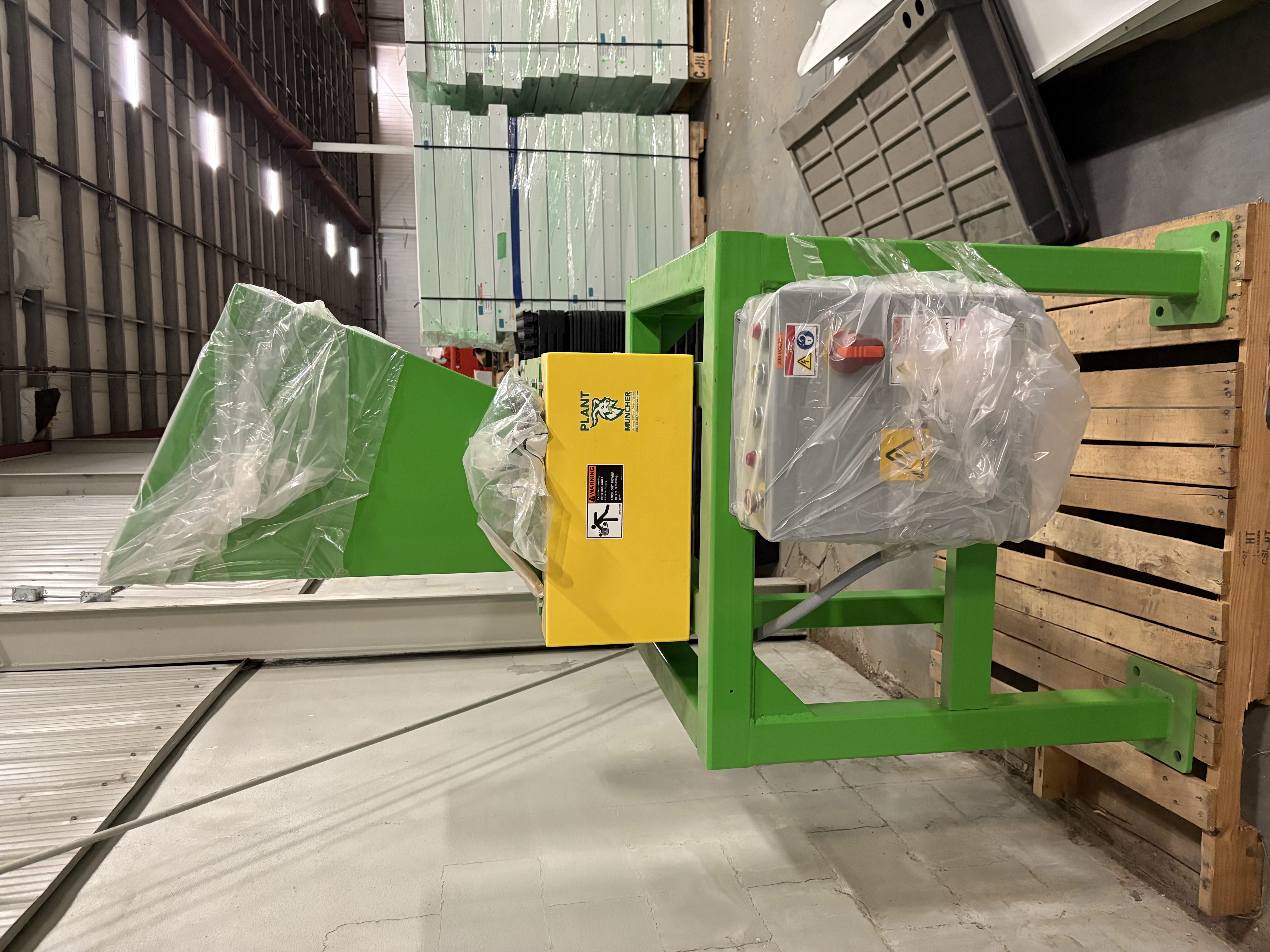 HIGH YIELD PLANT MUNCHER 5HP SHREDDER