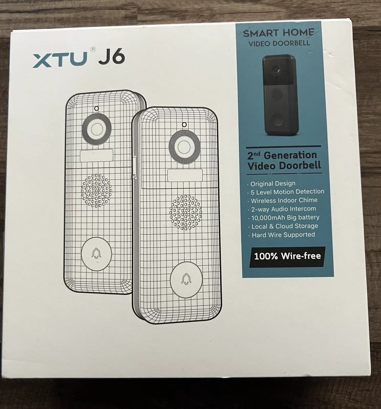 XTU Bell J6 Video Doorbell