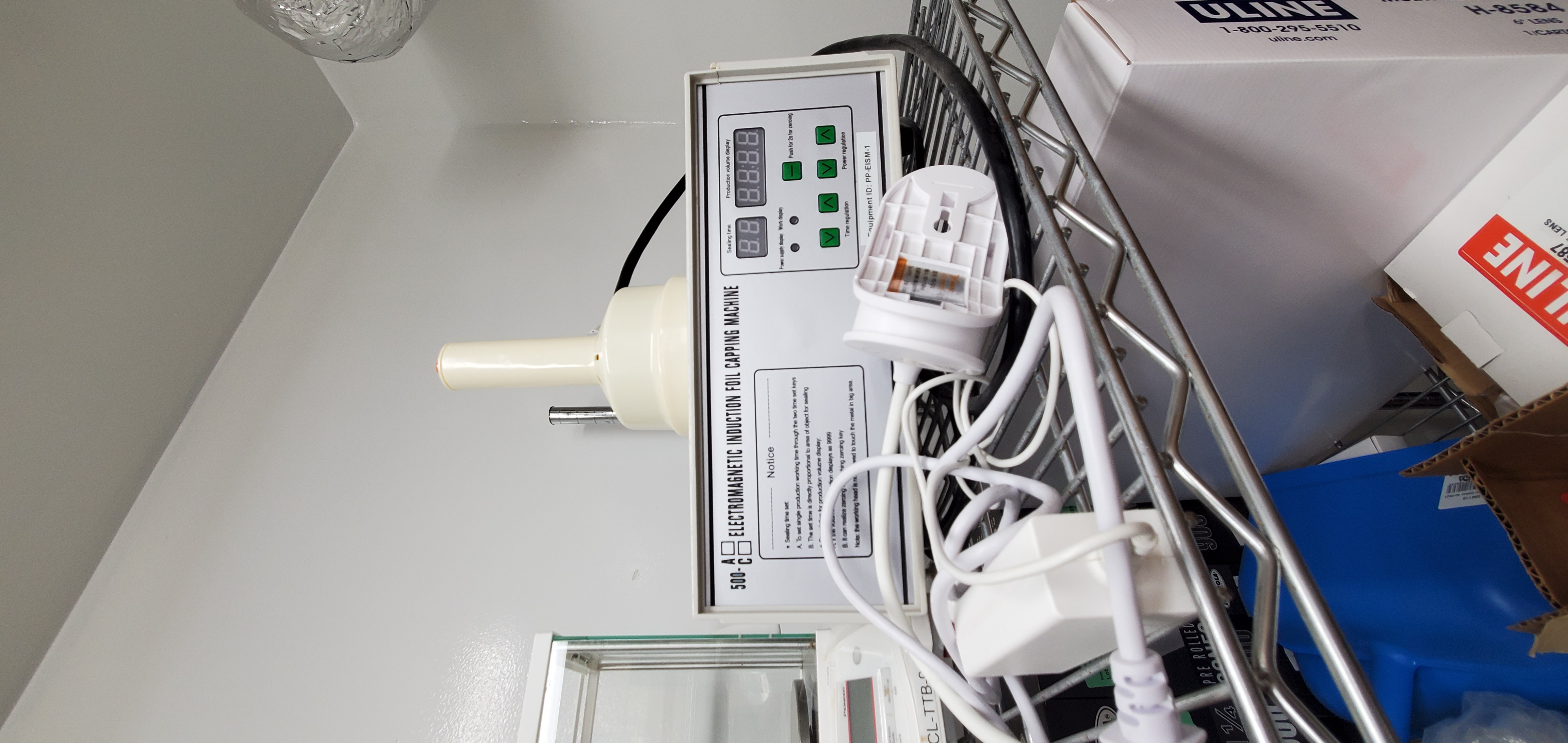 Induction Foiled Capping Machine - 500 - AC