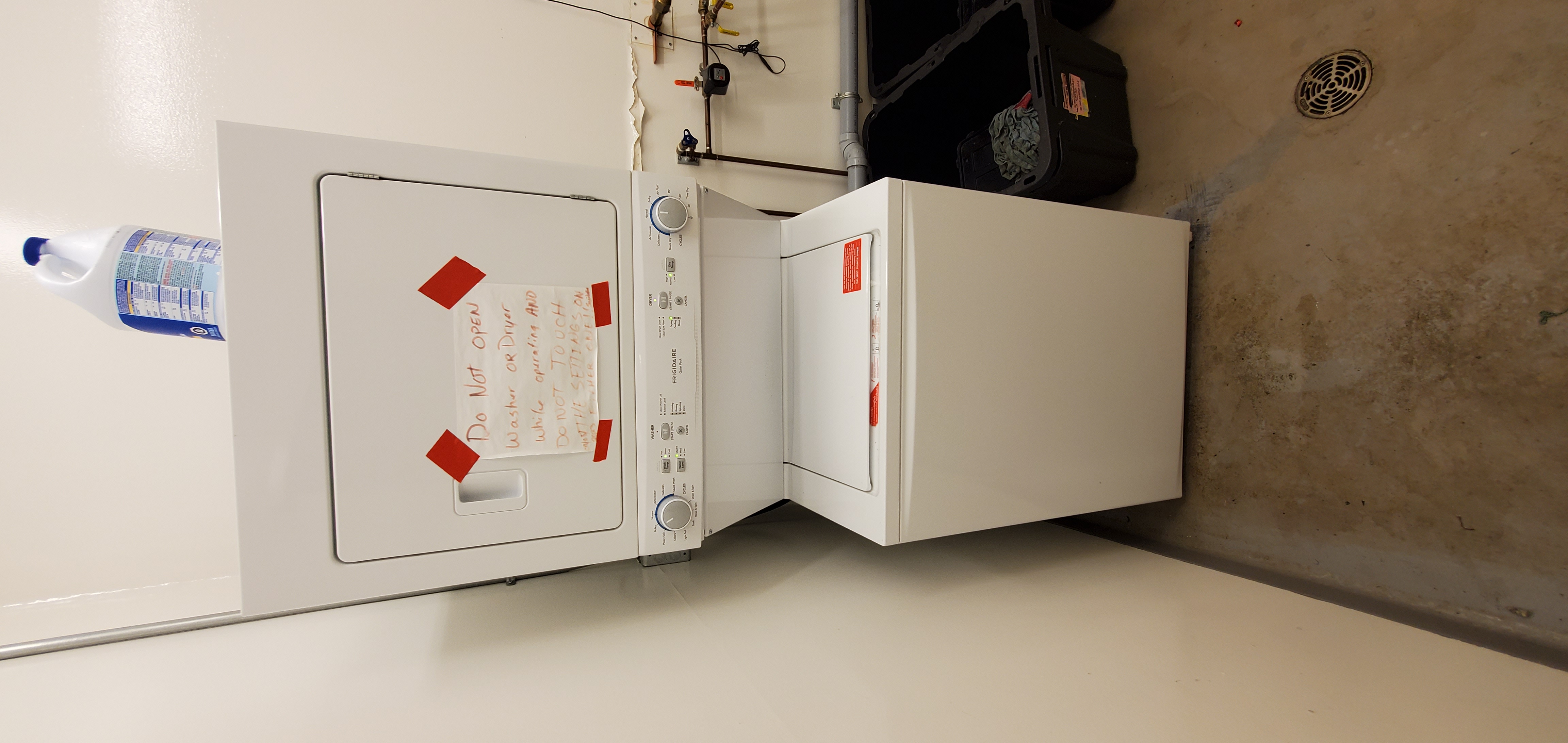 Frigidaire Quiet Pack Washer and Dryer