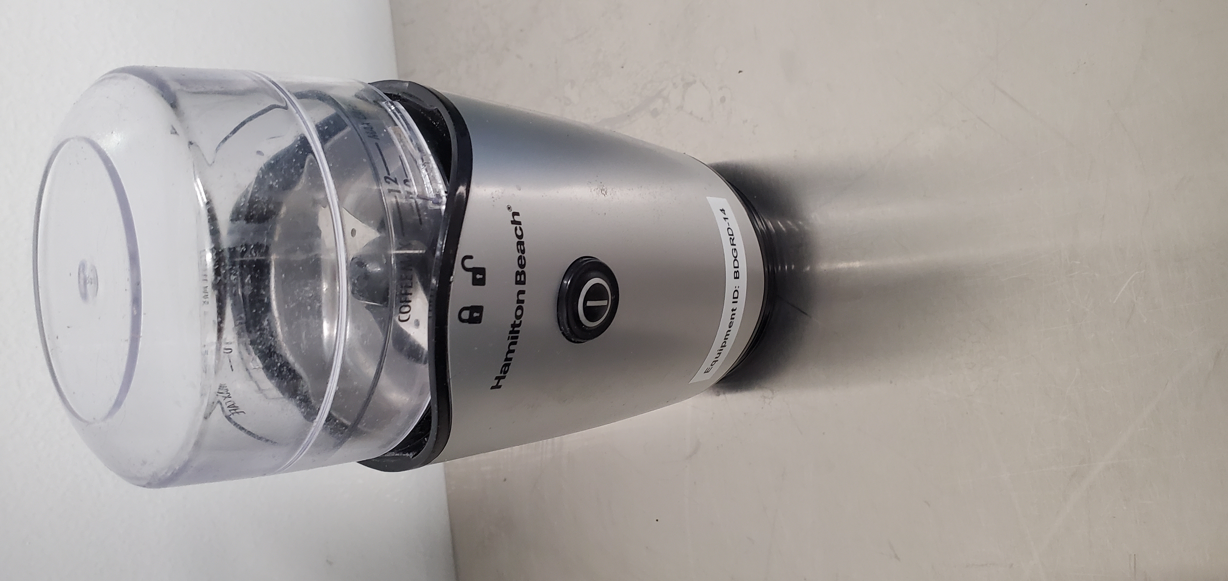 Hamilton-Beach 80350R Coffee Grinder with Removable Chamber, Silver