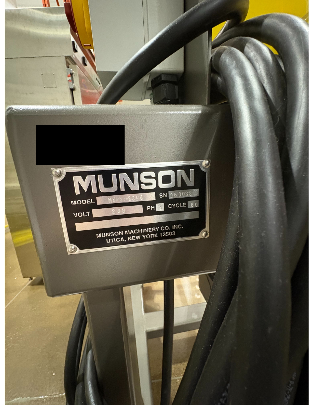 Munson Rotary Batch Mixer