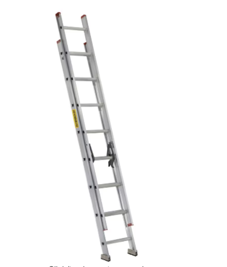 Extension ladder featherlite alum. 16 & 20 foot