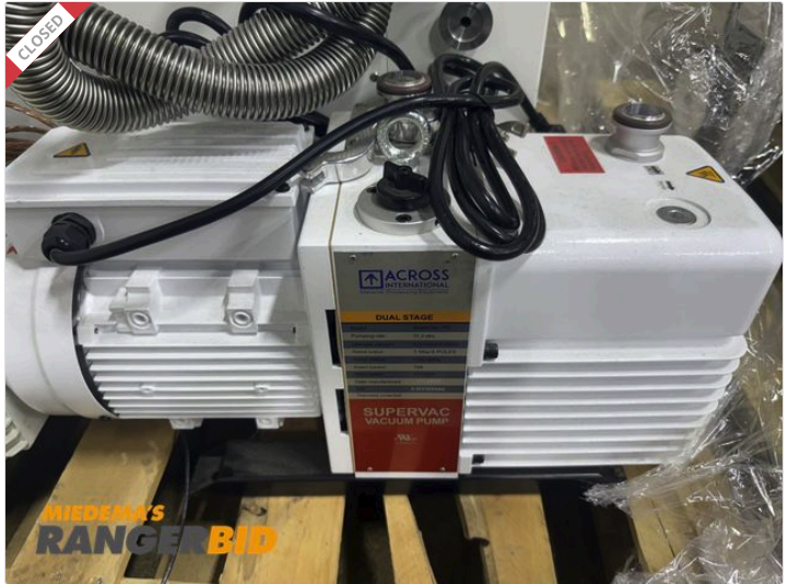 2020 Across Supervac 11C Vacuum Pump