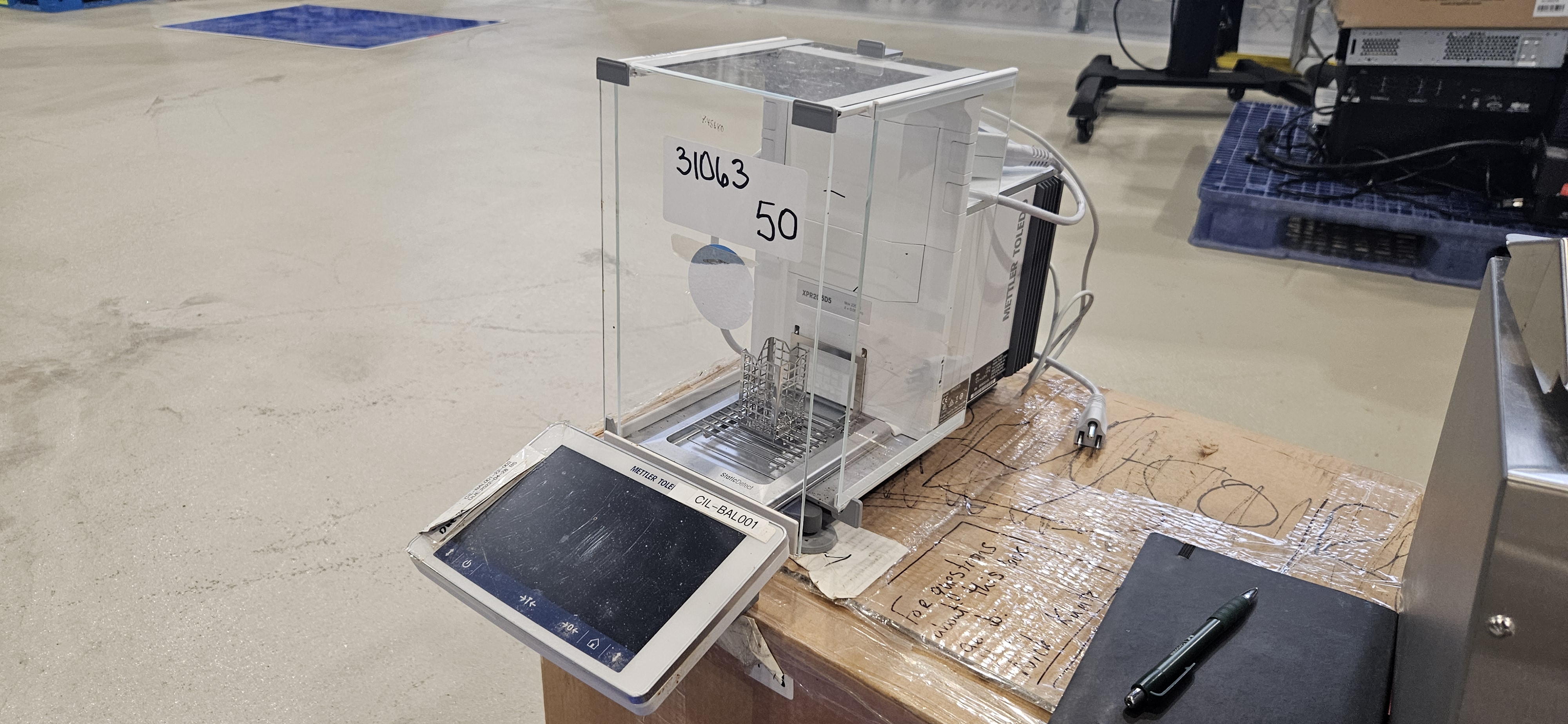 Analytical Balance, Mettler-Toledo XPR205D5