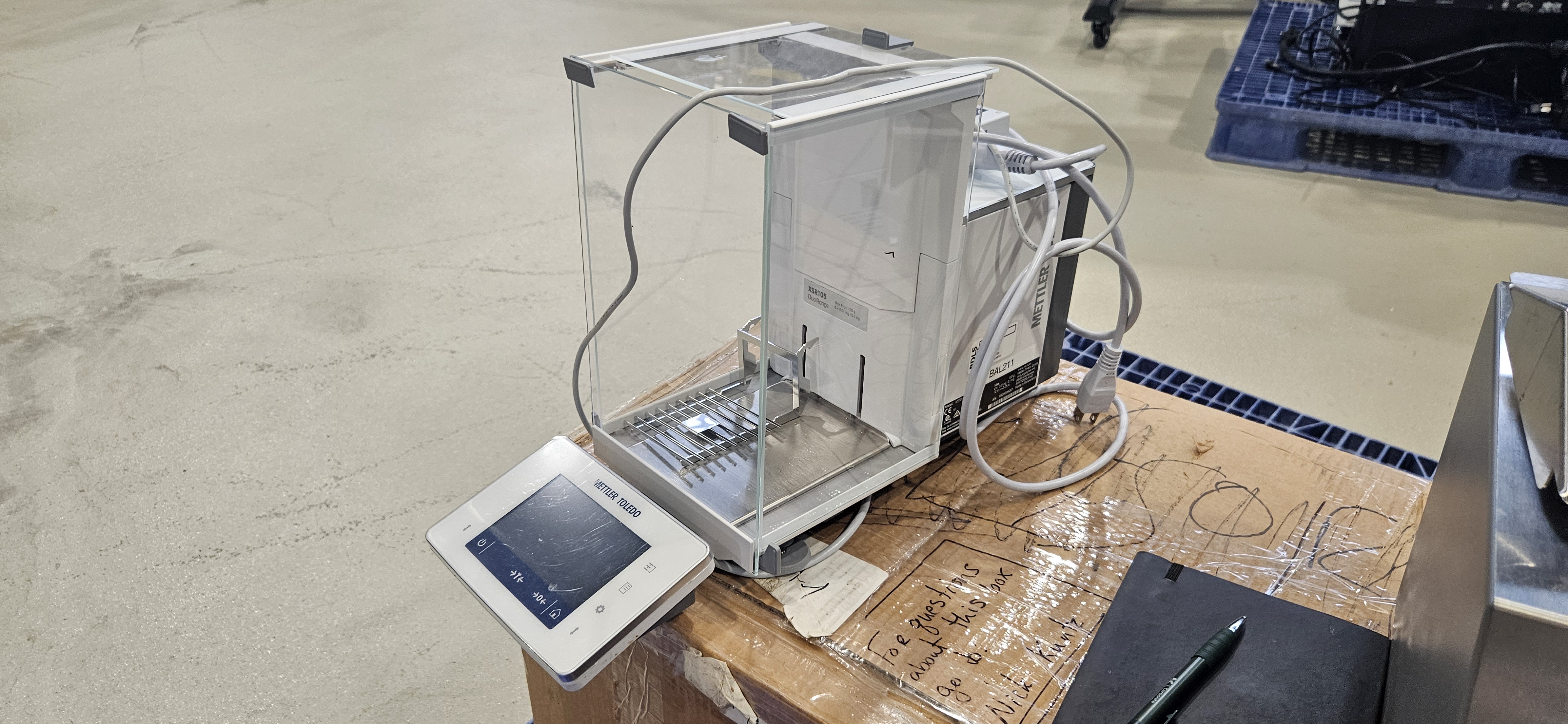 Analytical Balance, Mettler-Toledo XSR105DU