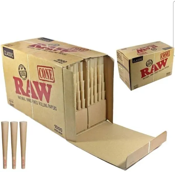 RAW Cone 1 1/4 Size Rolling Papers