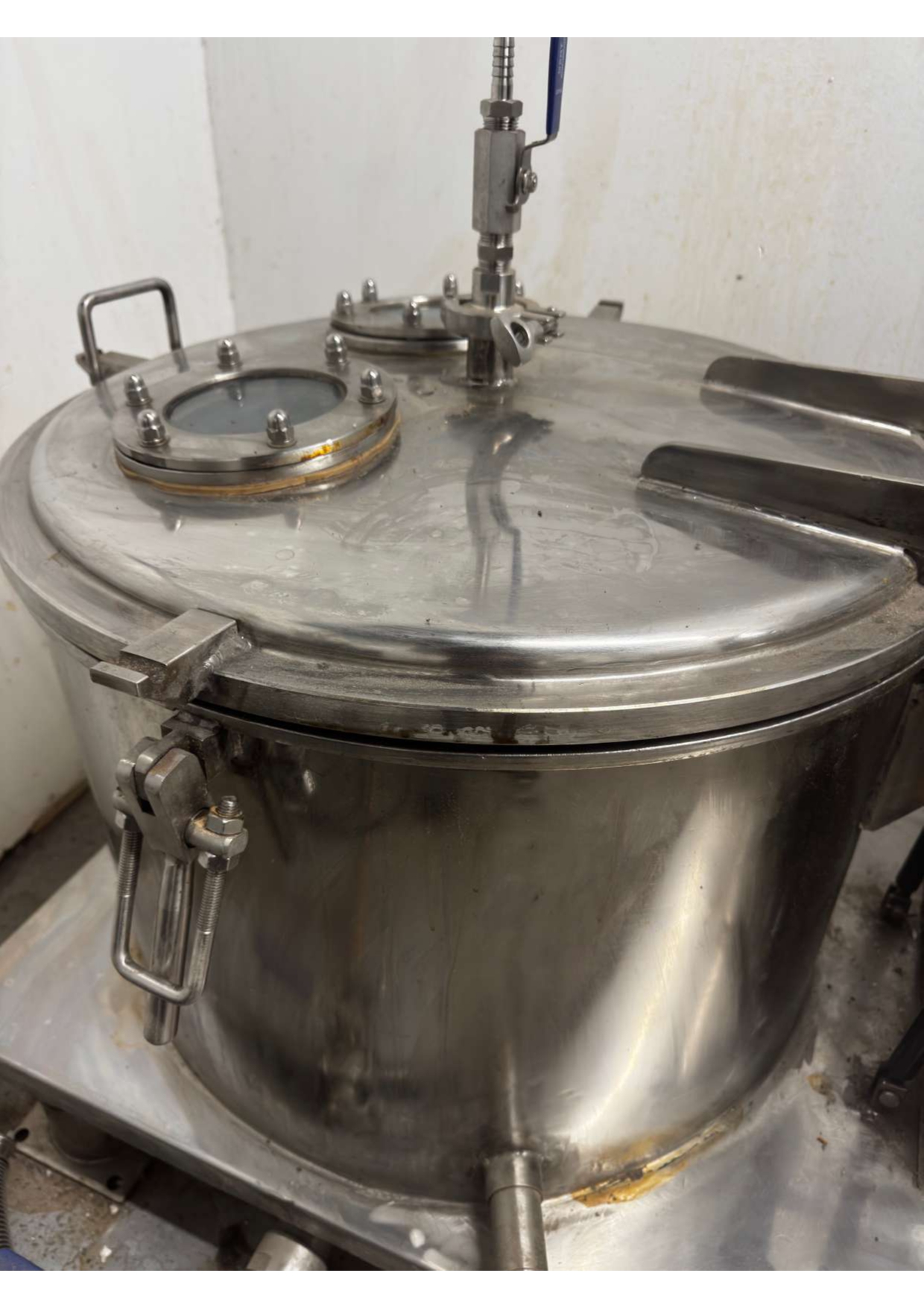 Stainless Steel Top-Loading Basket Centrifuge