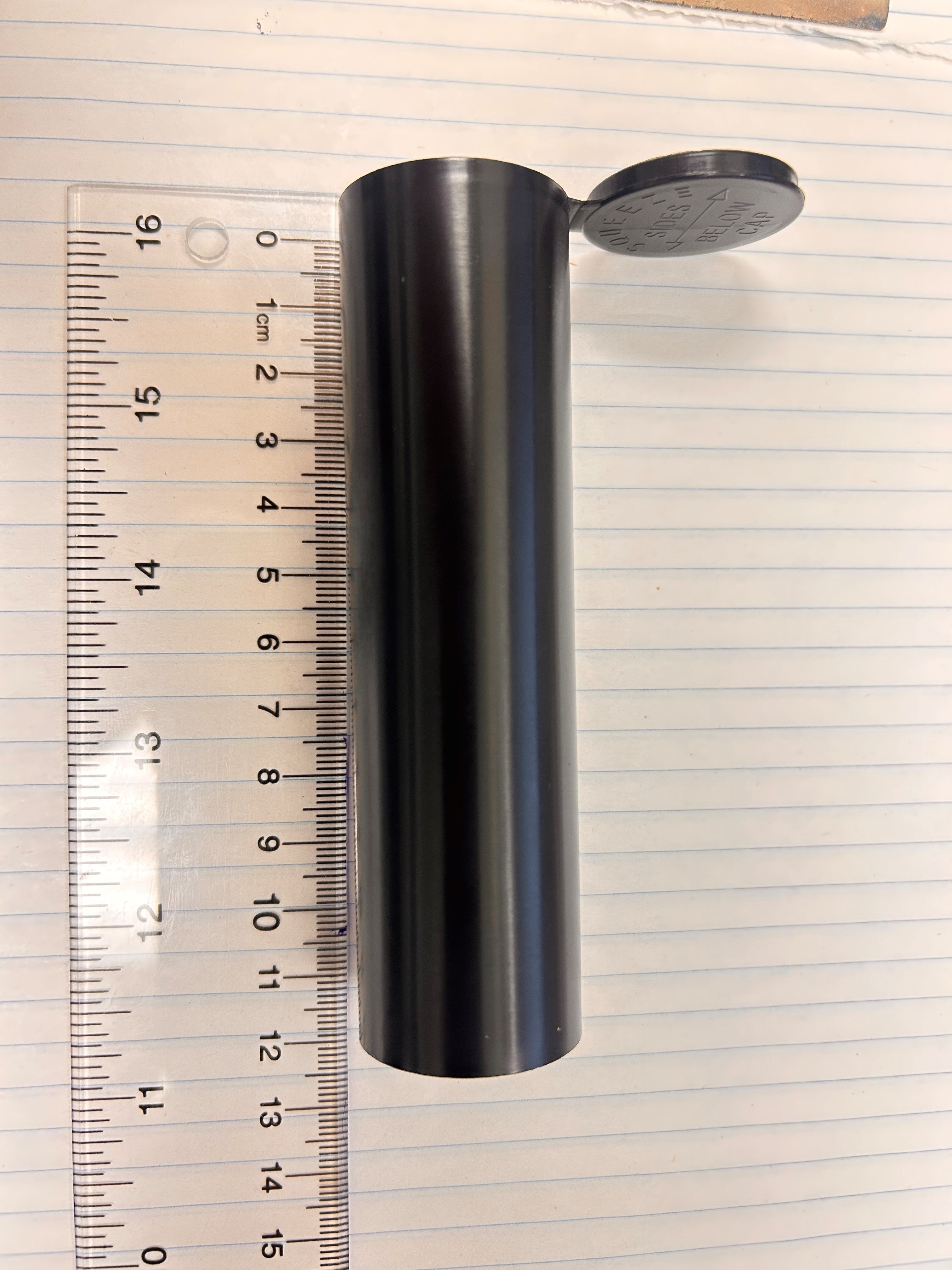 Black Poptops 114mm x 30mm