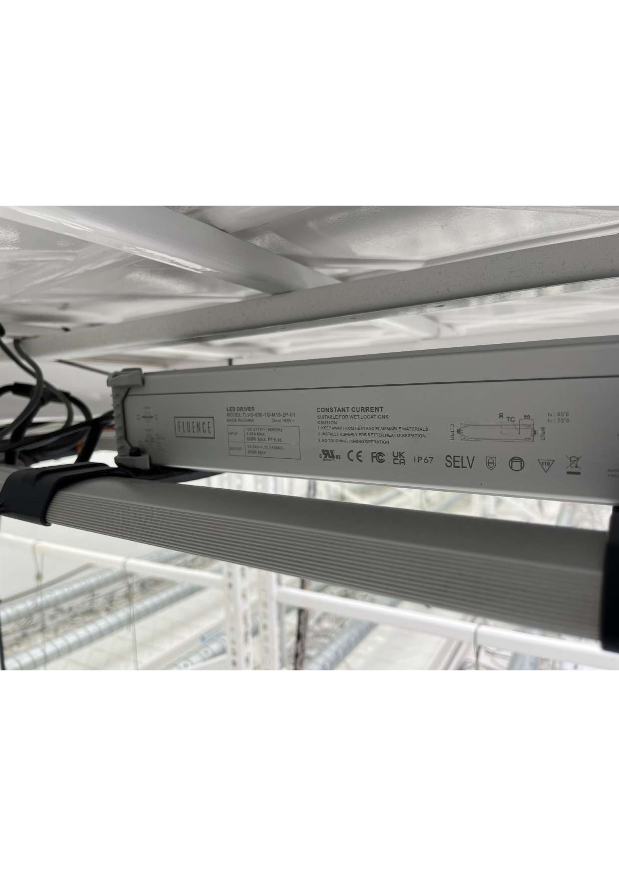 Fluence Spydr 2i47 LED lights 120–277V